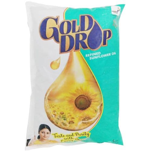 Gold Drop Sunflower Oil.