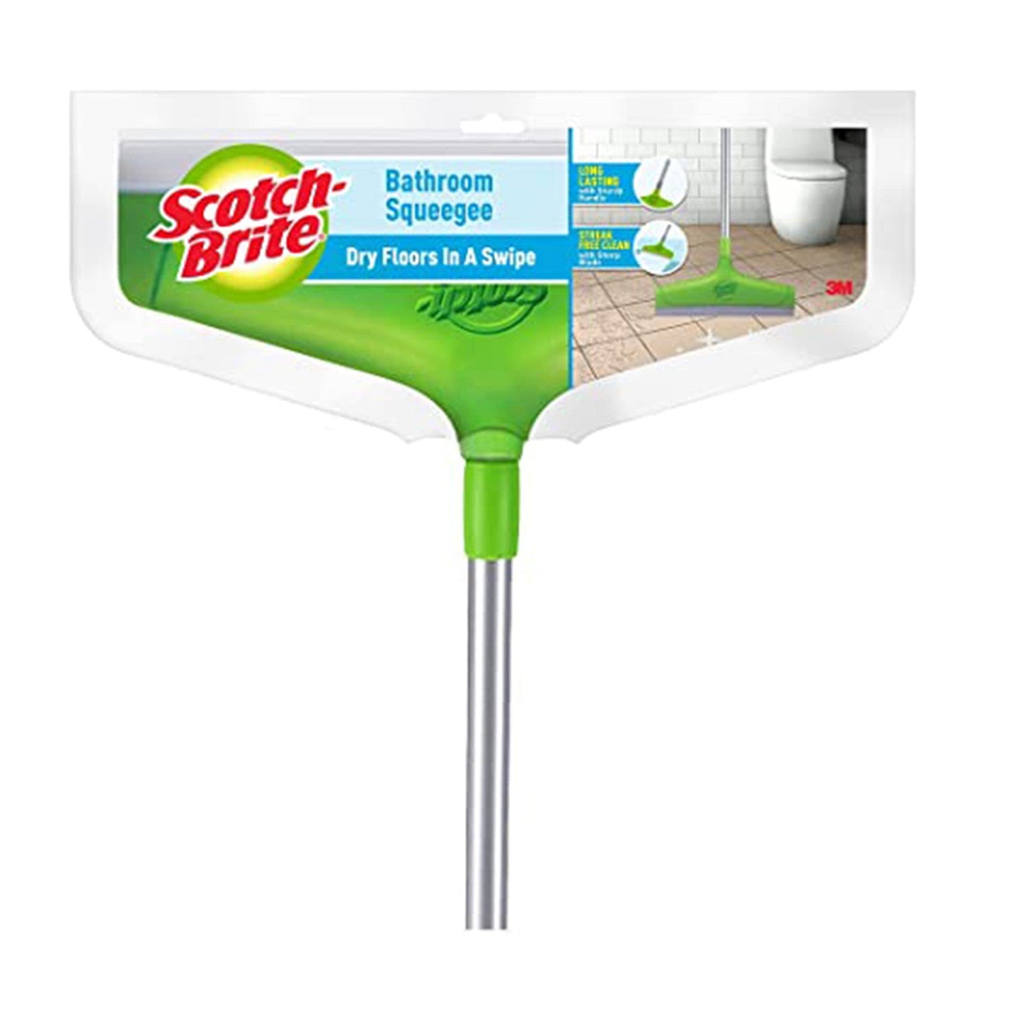 Scotch Brite Bathroom Squeegee.