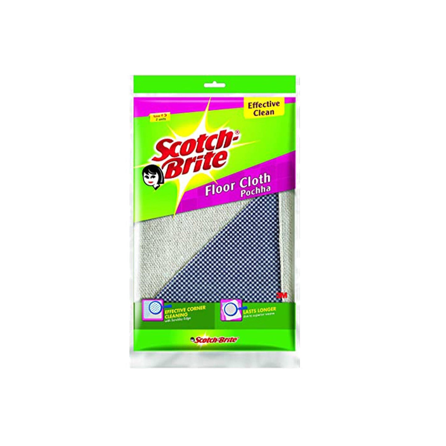 Scotch Brite Floor Cloth.