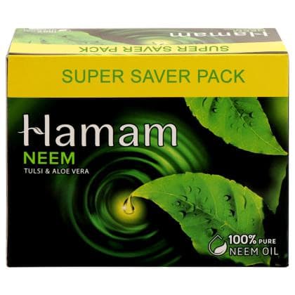 Hamam Neem Tulsi & Aloevera Soap.