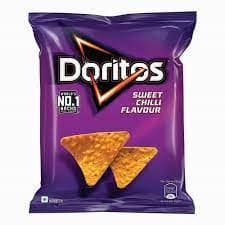 Doritos Nacho Chips - Sweet Chilli Flavour.