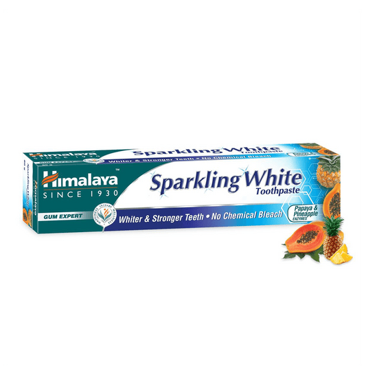 Himalaya Sparkling White Tooth Paste.