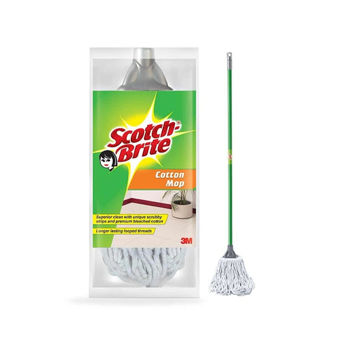 Scotch Brite Cotton Mop.