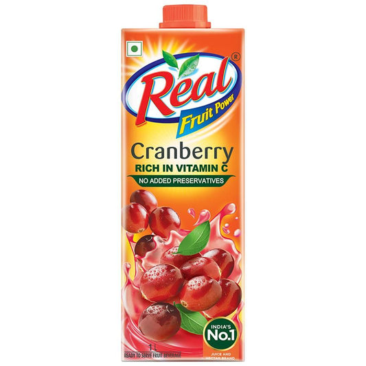 Real Fruit Power Cranberry Juice
