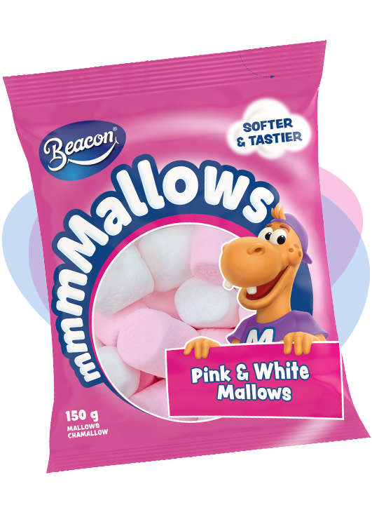 Beacon Pink & White Marshmallows