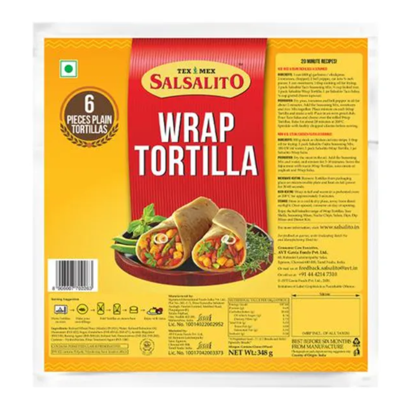 Salsalito Tortilla Wrap