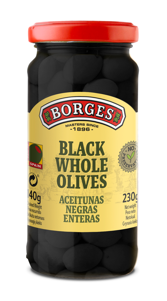 Whole Black Olives