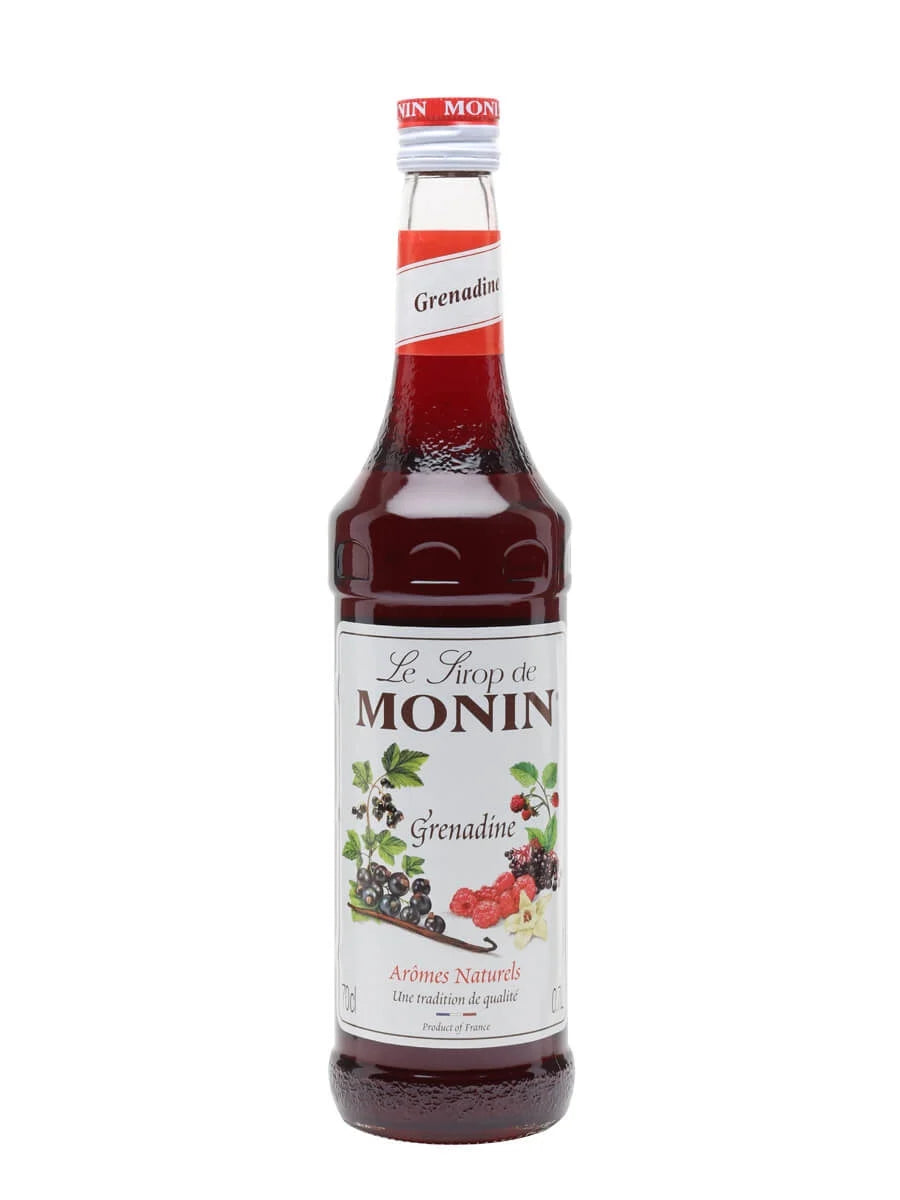 Monin Grenadine Syrup.