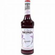 MONIN LAVENDER SYRUP.