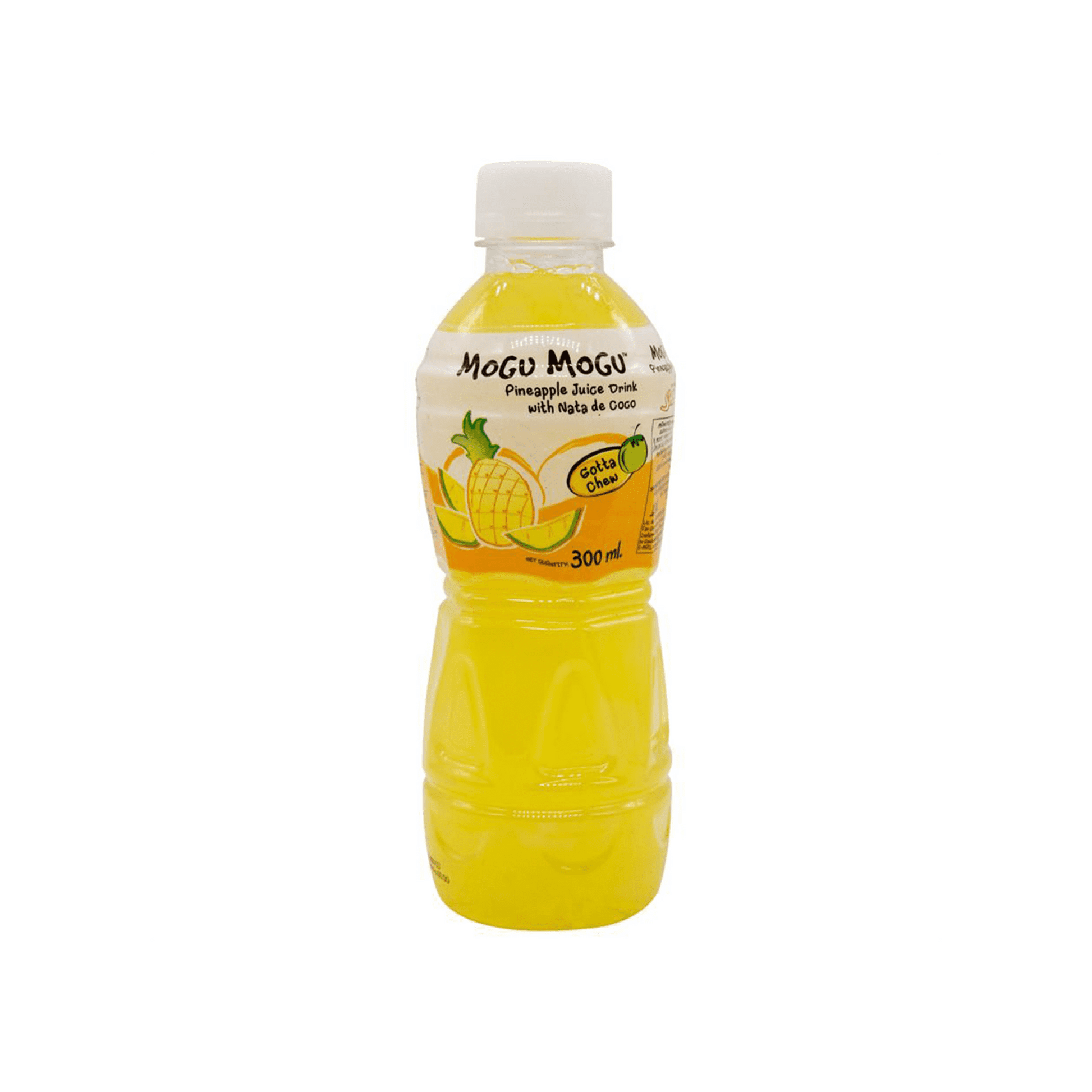 Mogu Mogu Pineapple Juice Drink.