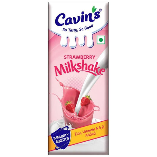 Cavin's Strawberry Milk Shake.