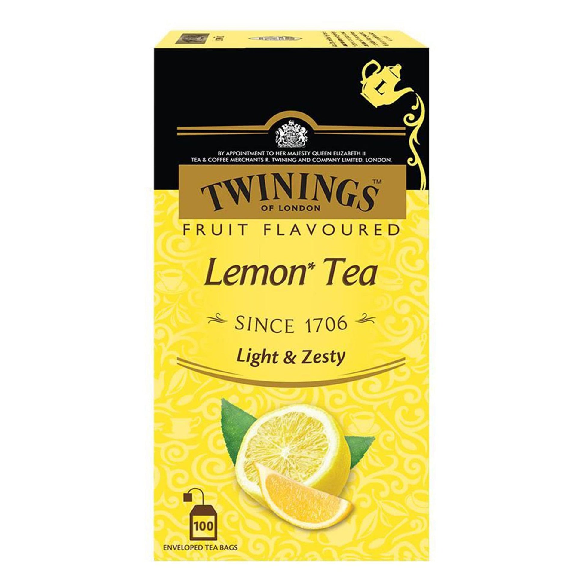 twinings fruit flavored lemon tea.