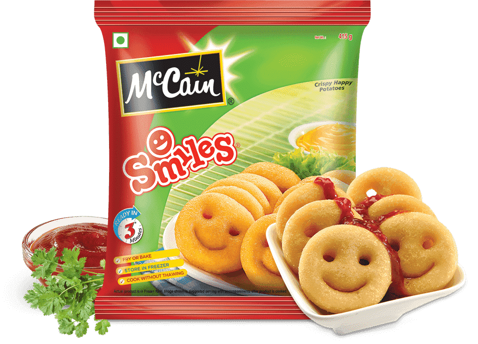 McCain Smiles - Crispy Happy Potato