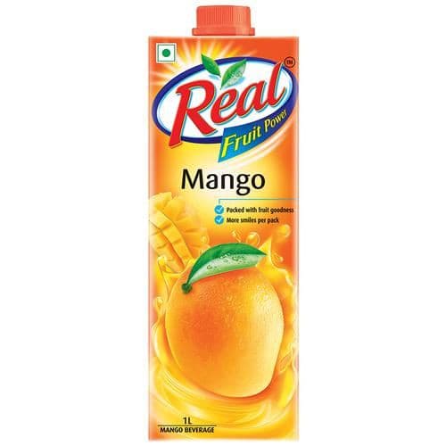Real Mango Fruit Juice.
