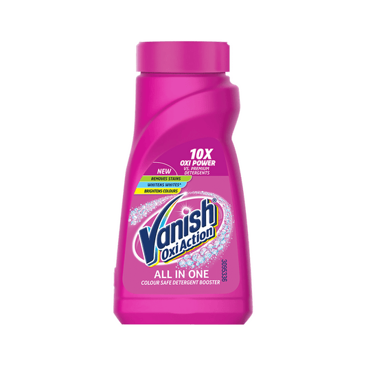 Vanish All in one Colour Safe Detergent Booster - Oxi Action Liquid.