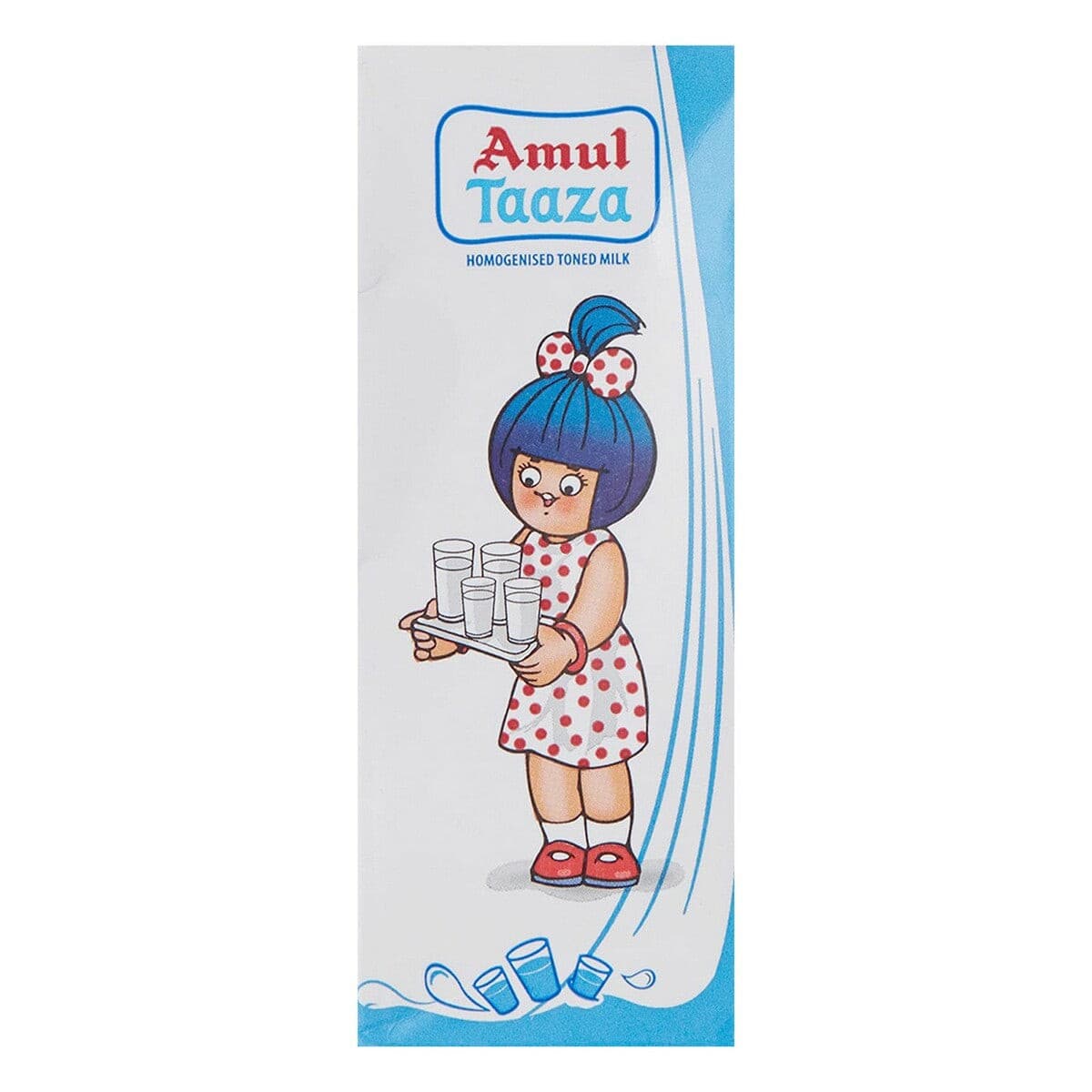 Amul Taaza Toned Milk.