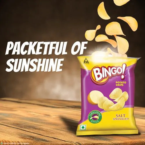 Bingo Original Style Potato Chips-Salt Sprinkled