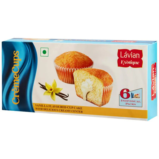 Lavian Exotique Crème Cups - Vanilla Flavoured Cup Cake