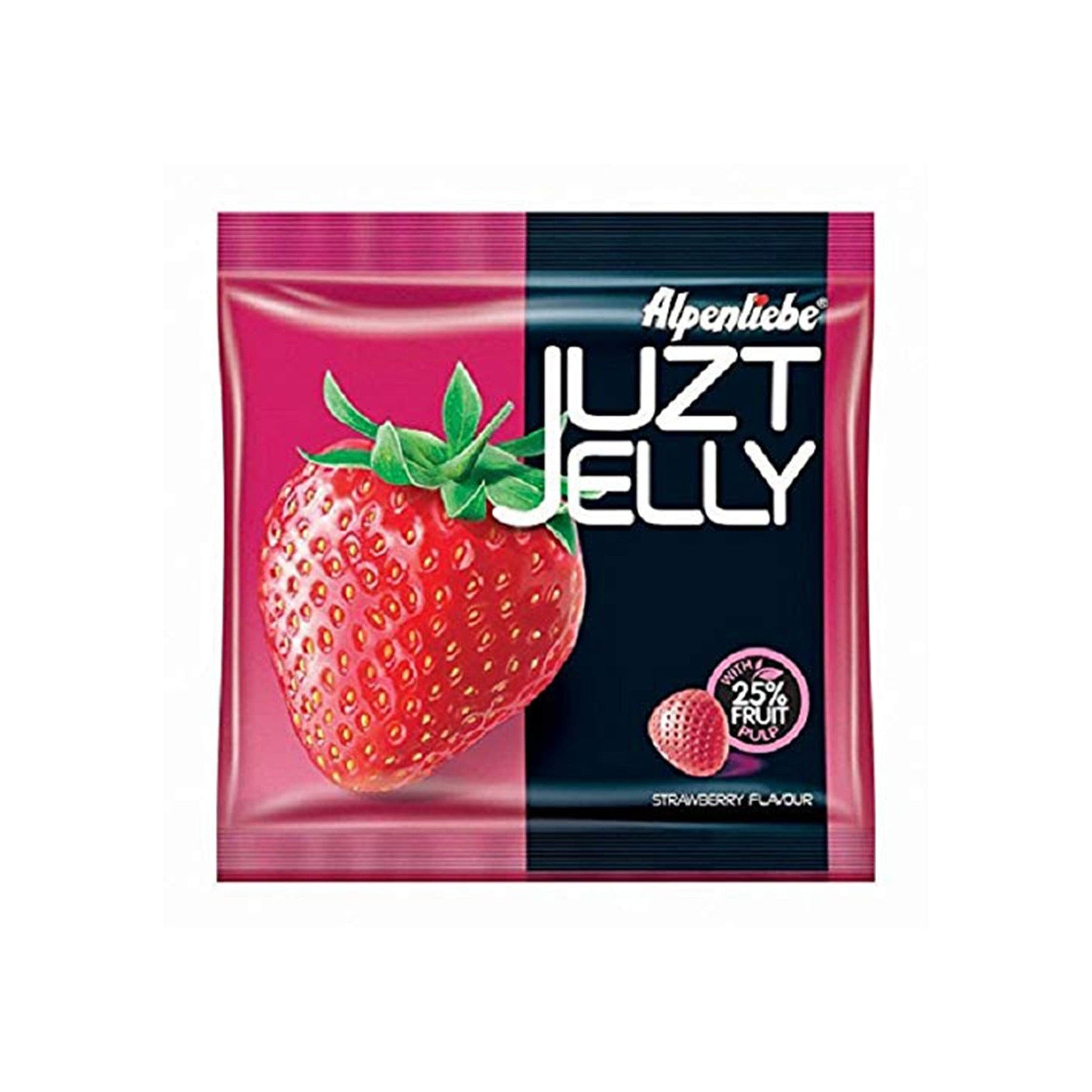 Alpenlibe Juzt Jelly-Strawberry Flavour.