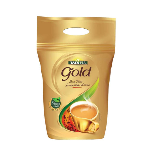 Tata Tea Gold : Premium Assam teas with Gently Rolled Aromatic Long Leaves