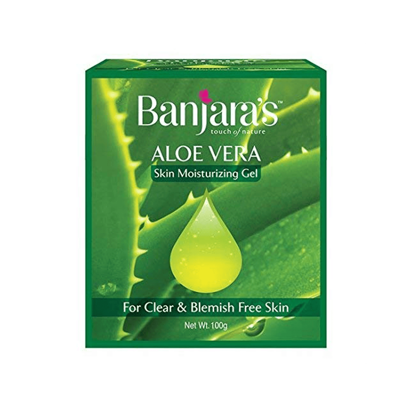 Banjara's Aloevera Moisturizing Gel.