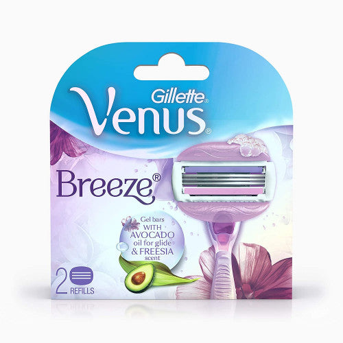 Gillete Venus Breeze Hair Removal Razor with 2 Refills
