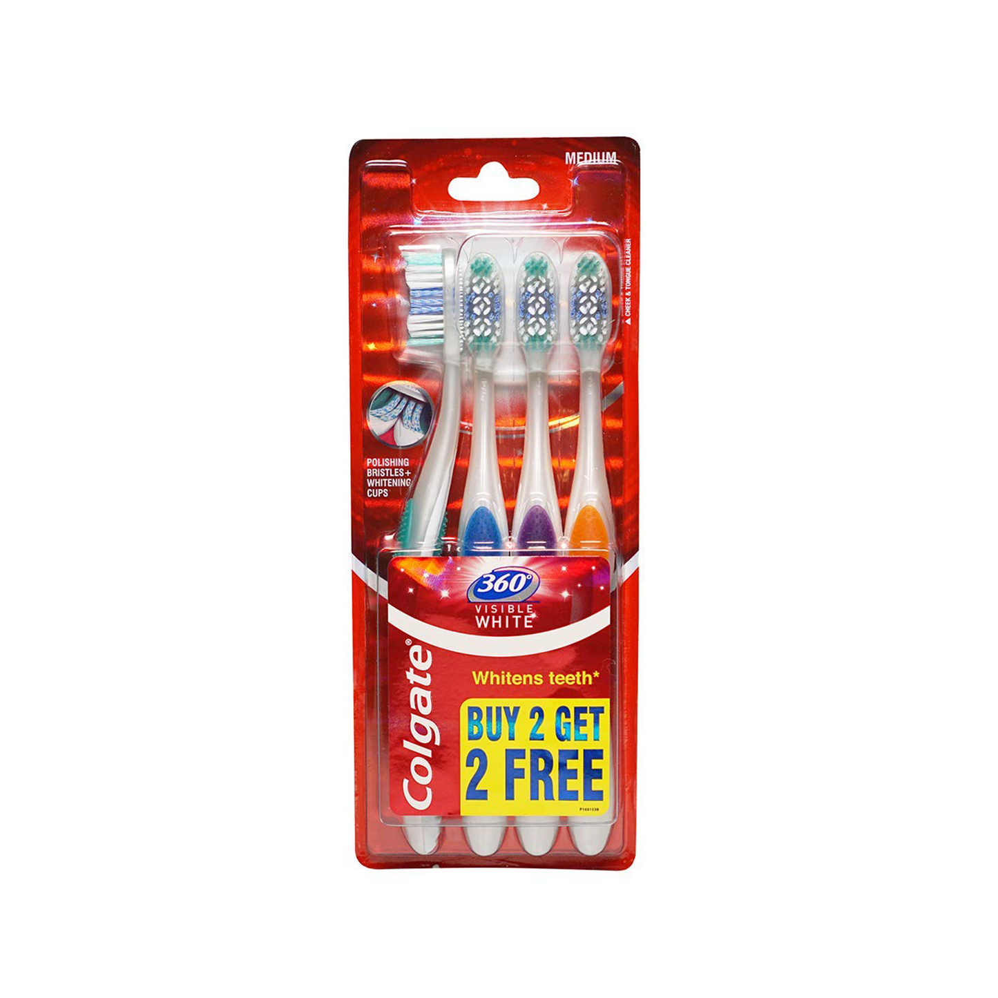 Colgate 360 Visible White Tooth Brush.