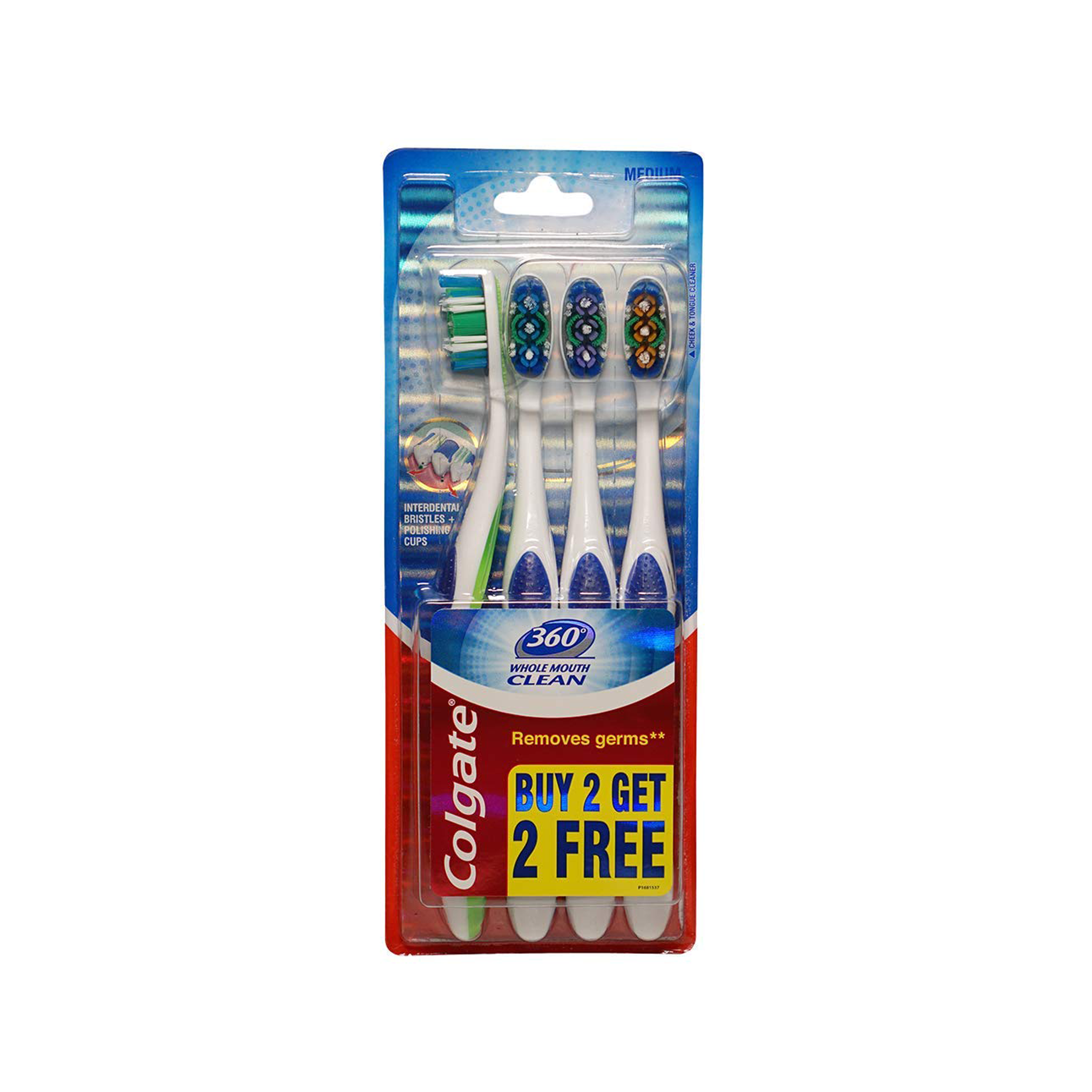 Colgate 360 Whole Mouth Clean Tooth Brush – Fresh Club