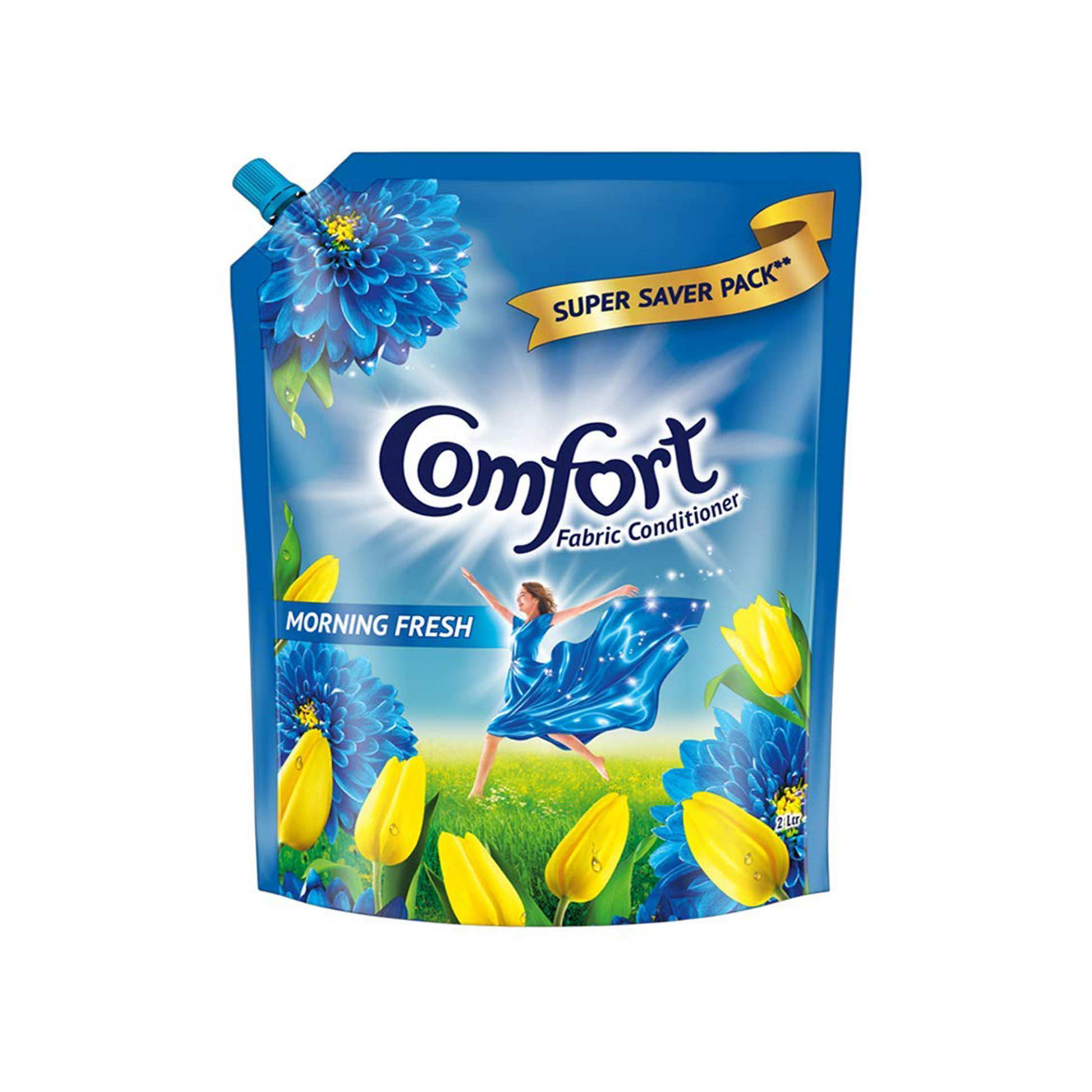 Comfort Afterwash Morning Fresh Fabric Conditioner - Refill Pouch.