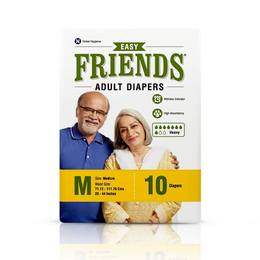 Friends Premium Adult Daipers - Tape Type, High Absorbancy