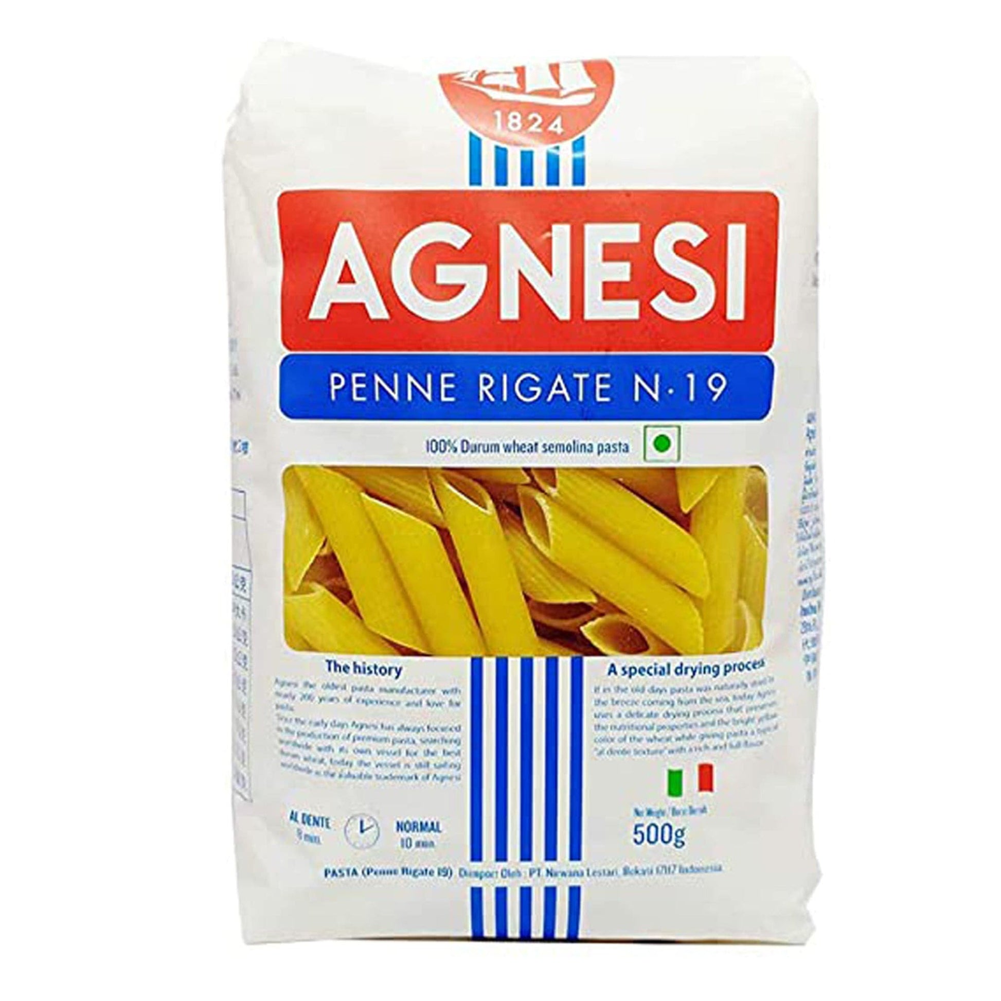 Agnesi Penne Rigate Pasta (7052774179003)