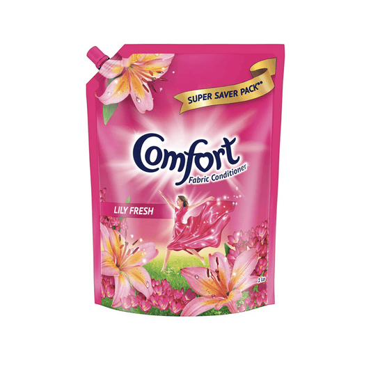 Comfort Afterwash Lily Fresh Fabric Conditioner - Refill Pouch.