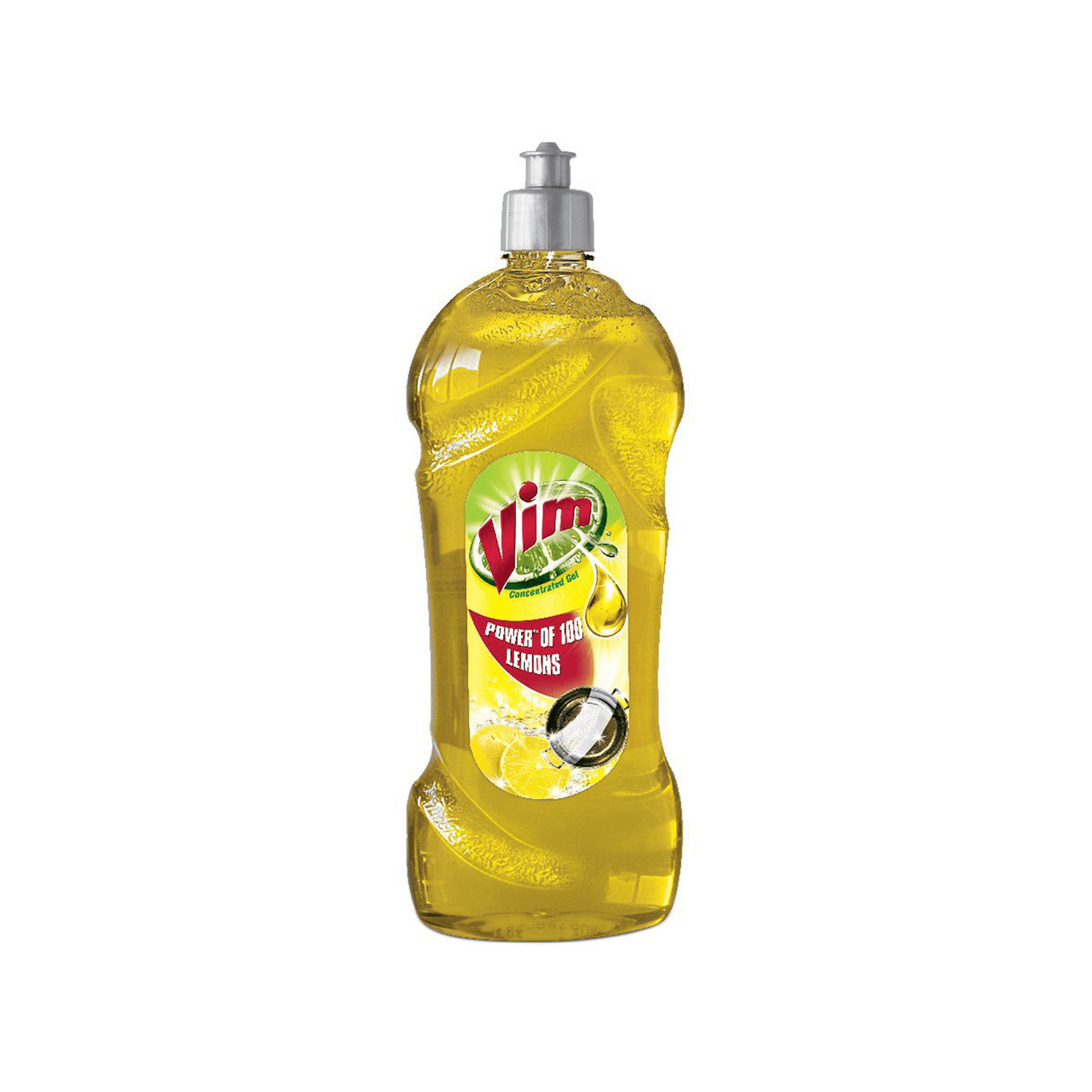 Vim Dishwash Liquid Gel Lemon.