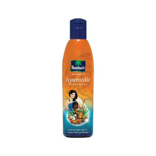 Parachute Ayurvedic Oil.