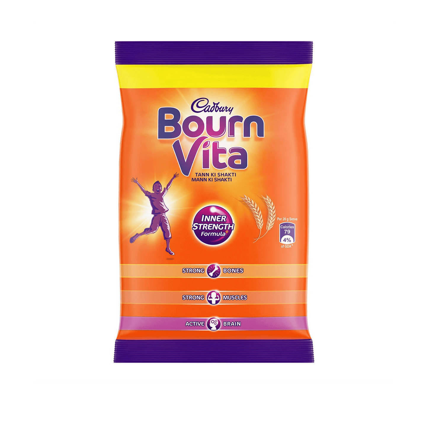 Cadbury Bournvita - Chocolate Health Drink Pouch.