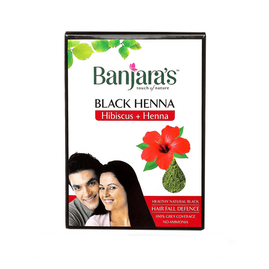 Banjara's Black henna Hibiscus.