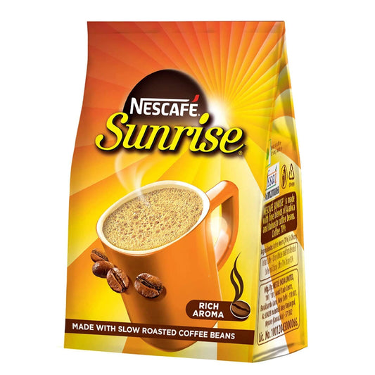 Nescafe Sunrise Rich Aroma Instant Coffee Powder - Pouch.