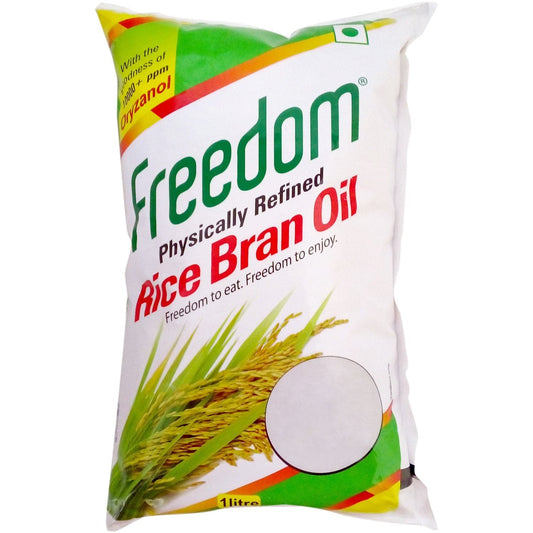 Freedom Rice Bran Oil.