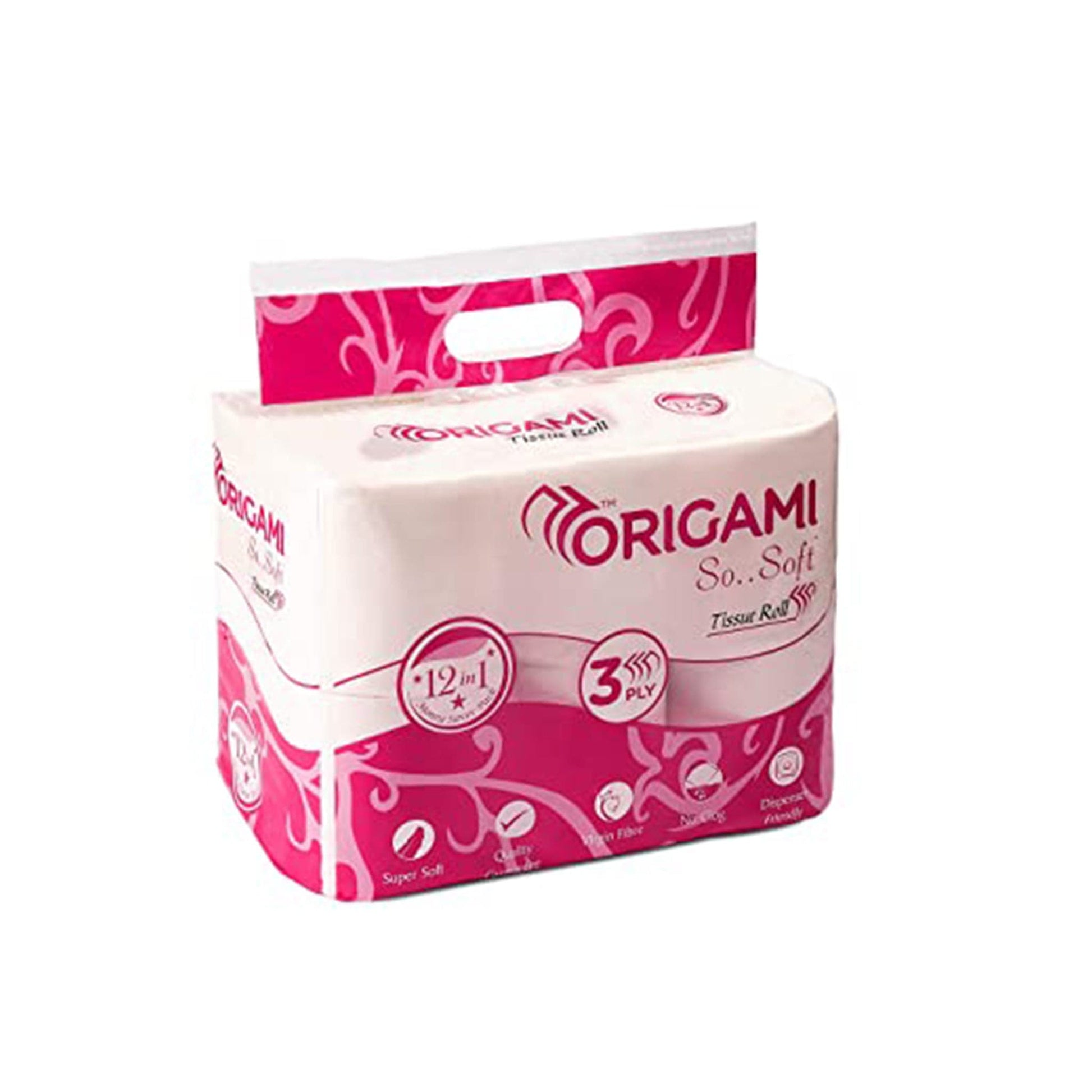 Origami Tissue Roll.
