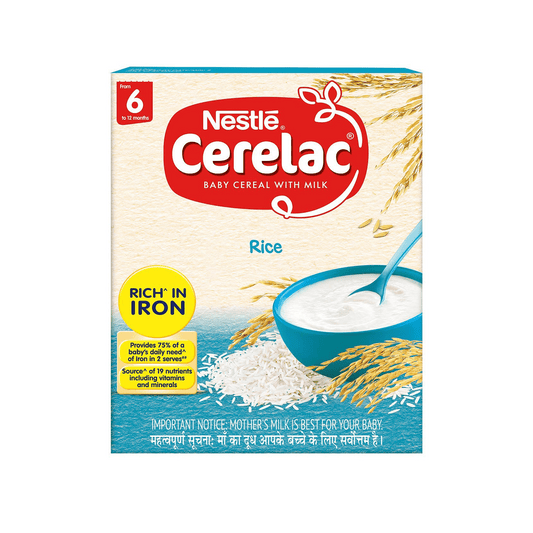 Nestle Cerelac with Milk - Rice.