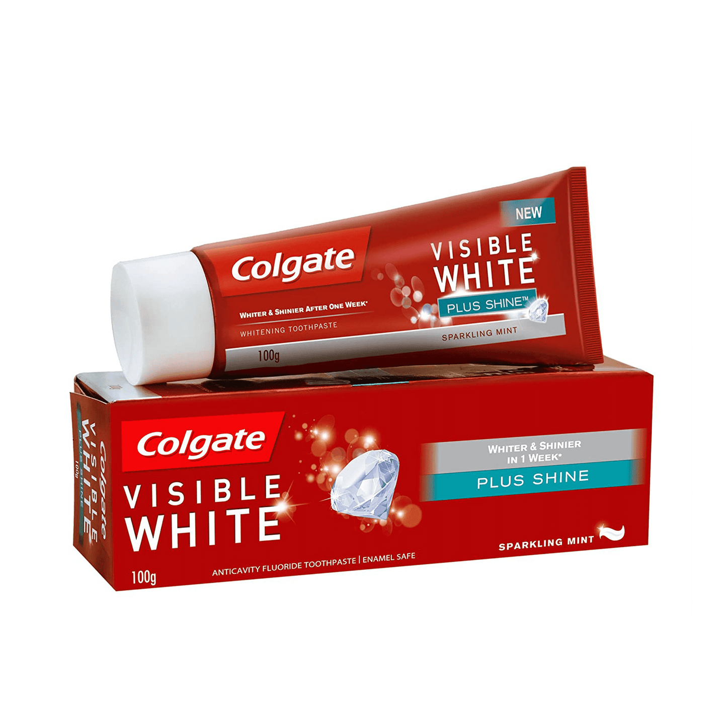 Colgate Visible White Tooth Paste.