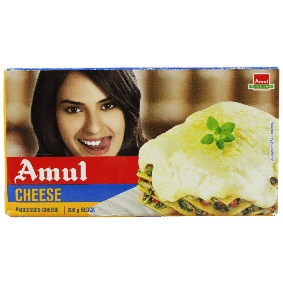 Amul Processed Cheese Block.