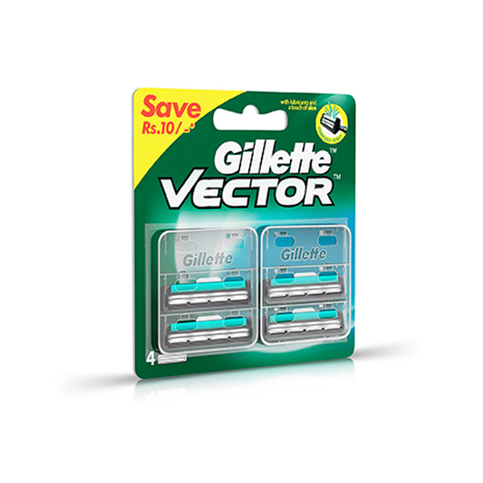 Gillete Vector Plus Manual Shaving Razor Catridges.