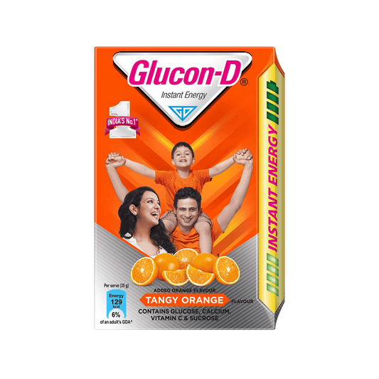 Glucon D Instant Energy Health Drink - Tangy Orange.
