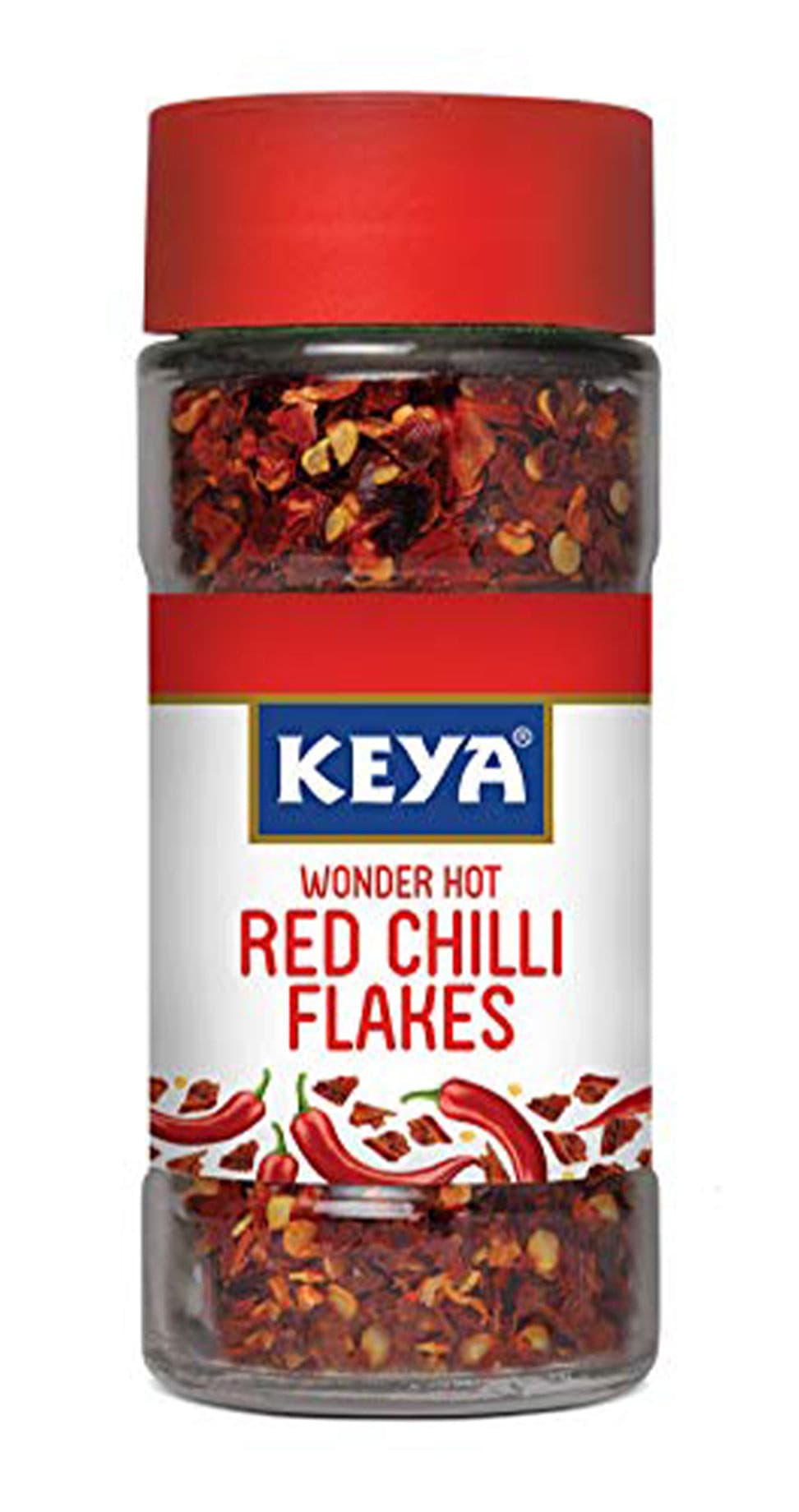 Keya Red Chilli Flakes (7047389151419)