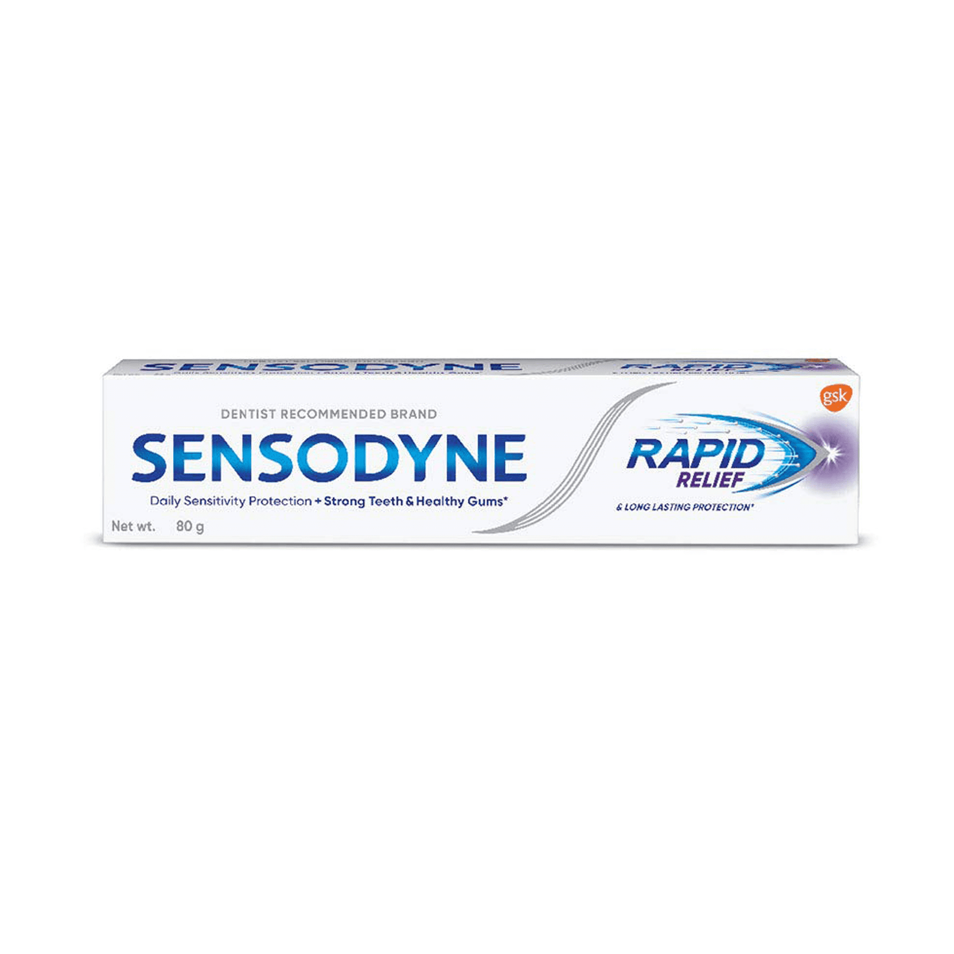 Sensodyne Rapid Relief Sensitive Tooth Paste.