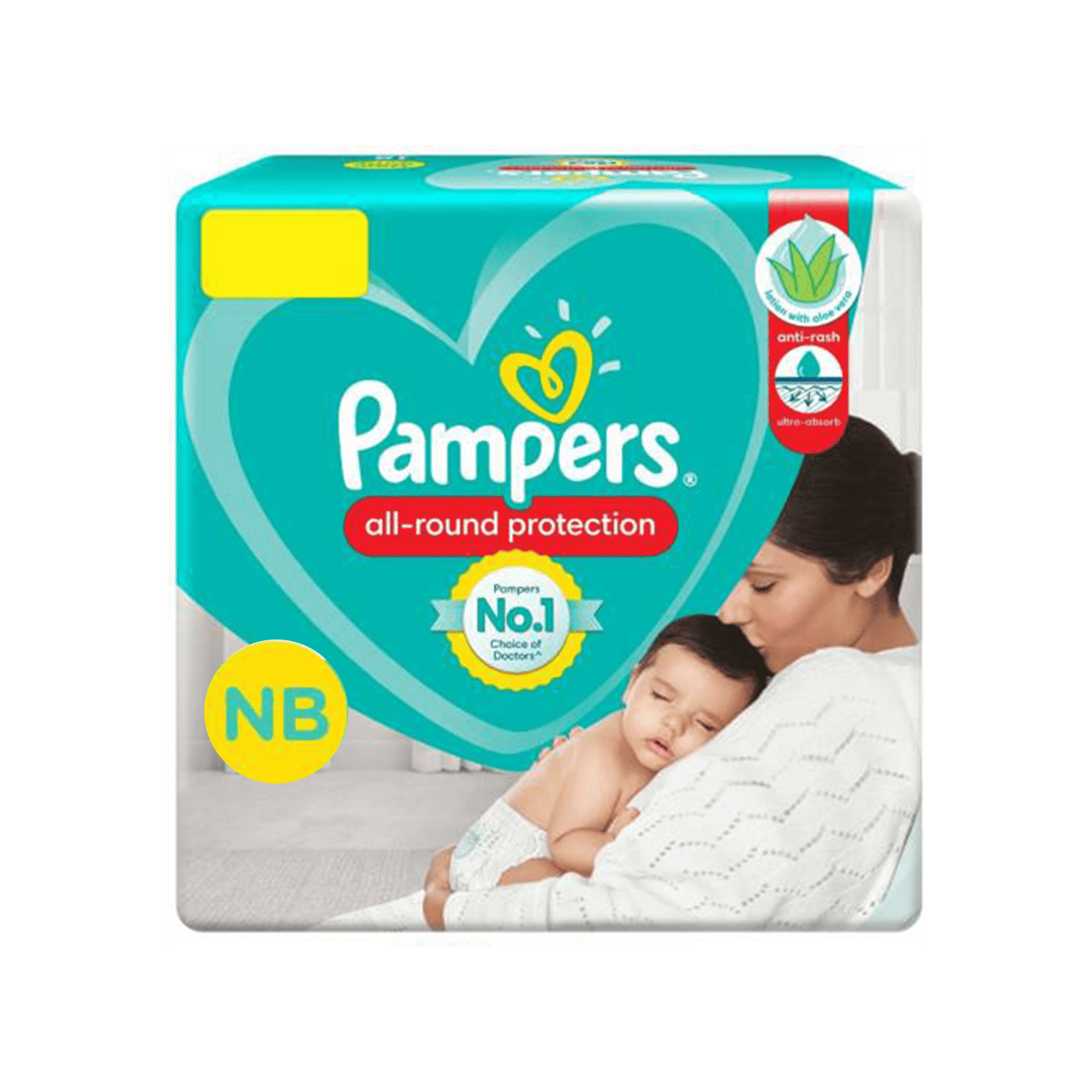 Pampers All Round Protection Diaper Pants, New Born Baby.