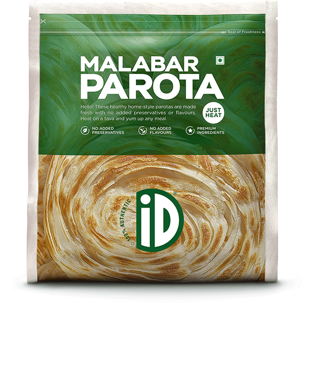 iD Fresho Malabar Parota/Paratha - No Added Preservatives