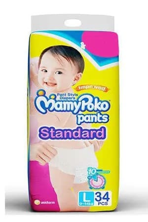 Mamy Poko Pants Standard Daipers - Size L.