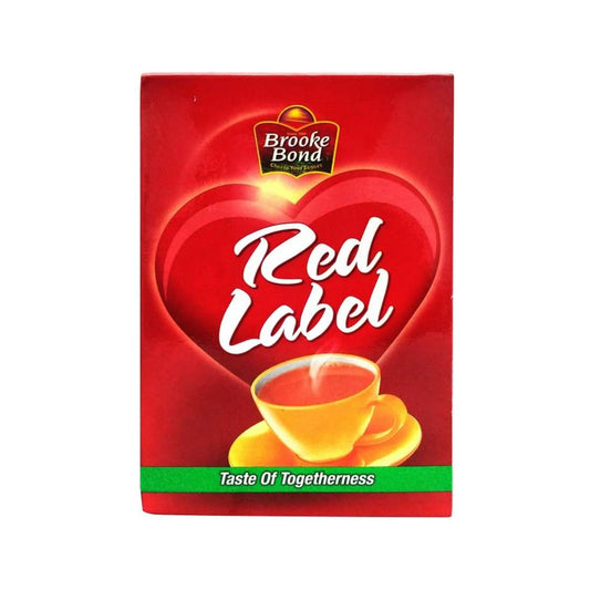 Red label tea.